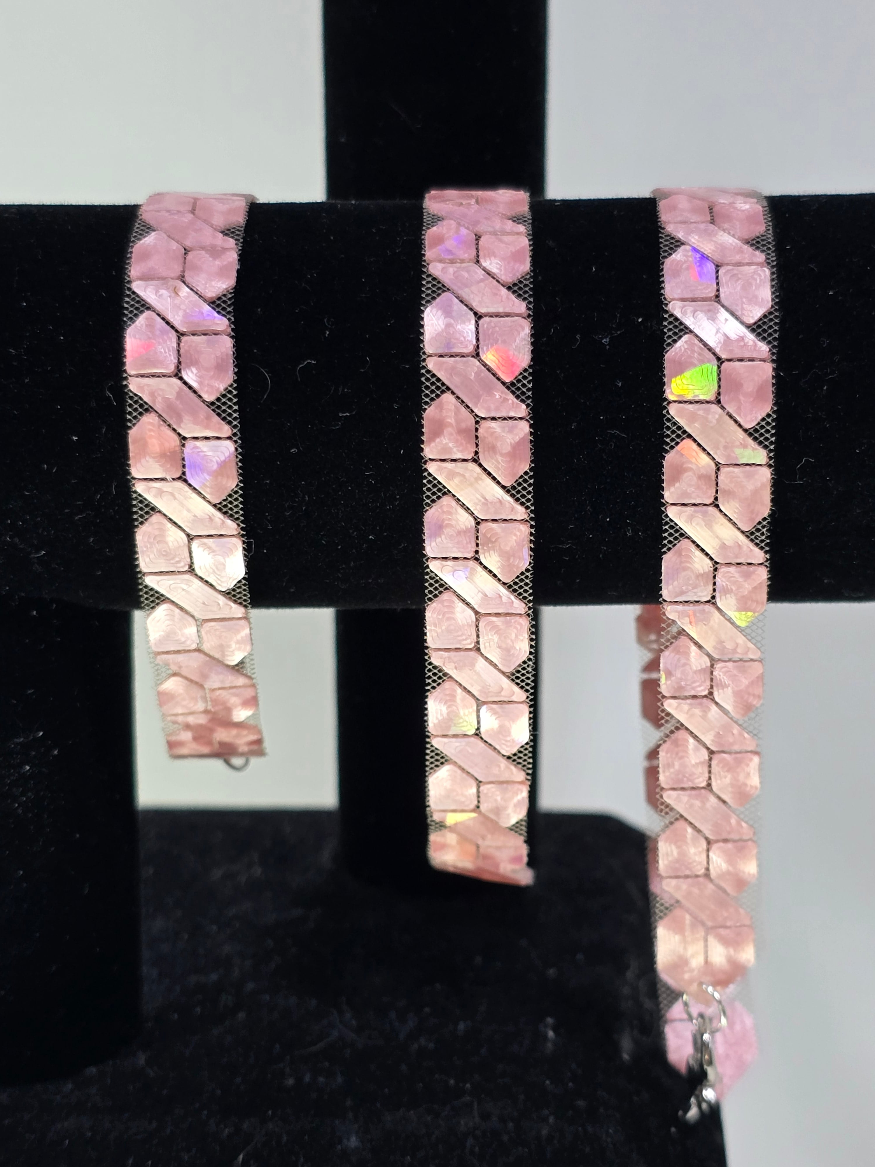 Infinity Bracelet, Earrings, Choker 3d model