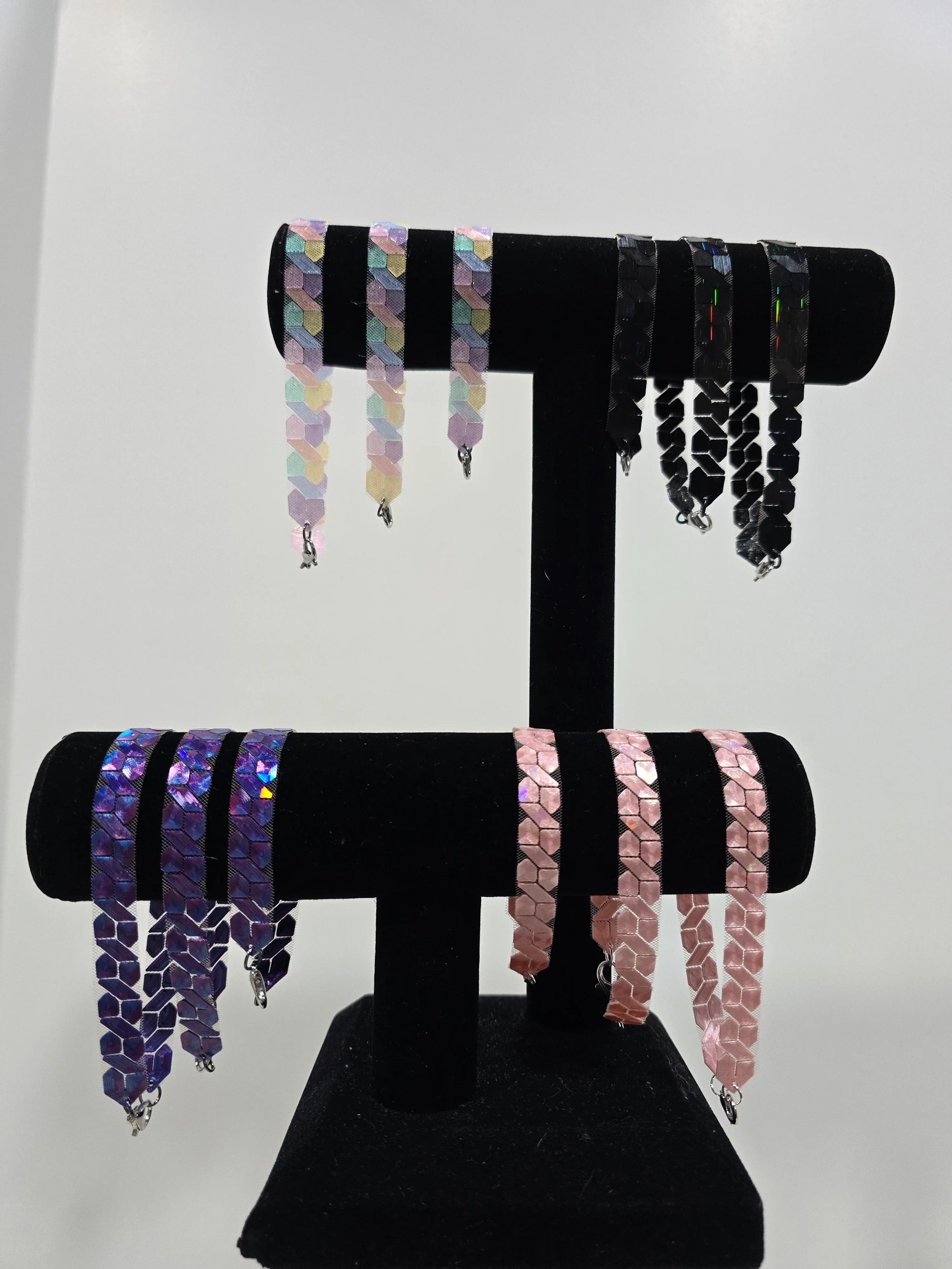 Infinity Bracelet, Earrings, Choker 3d model