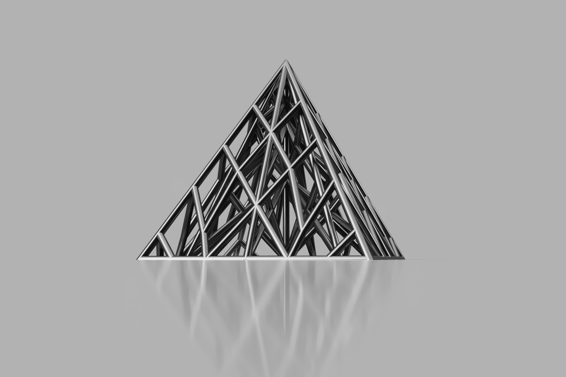 WIRE PYRAMID 3d model
