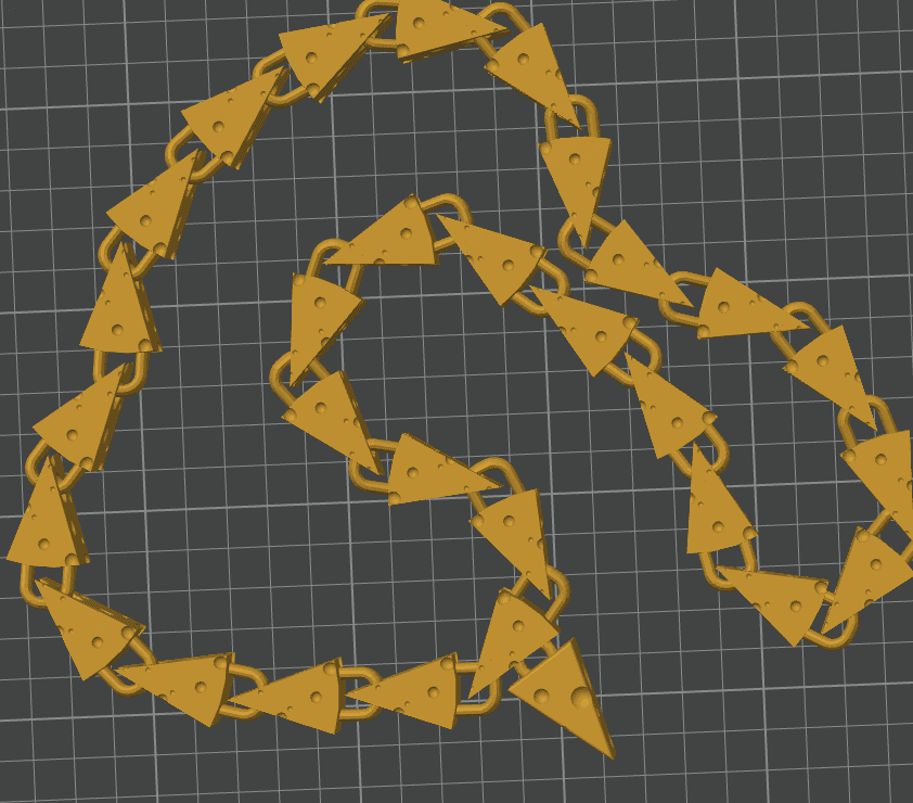 Remix of Cheezy Chainz for Cheezy Chainz 3d model