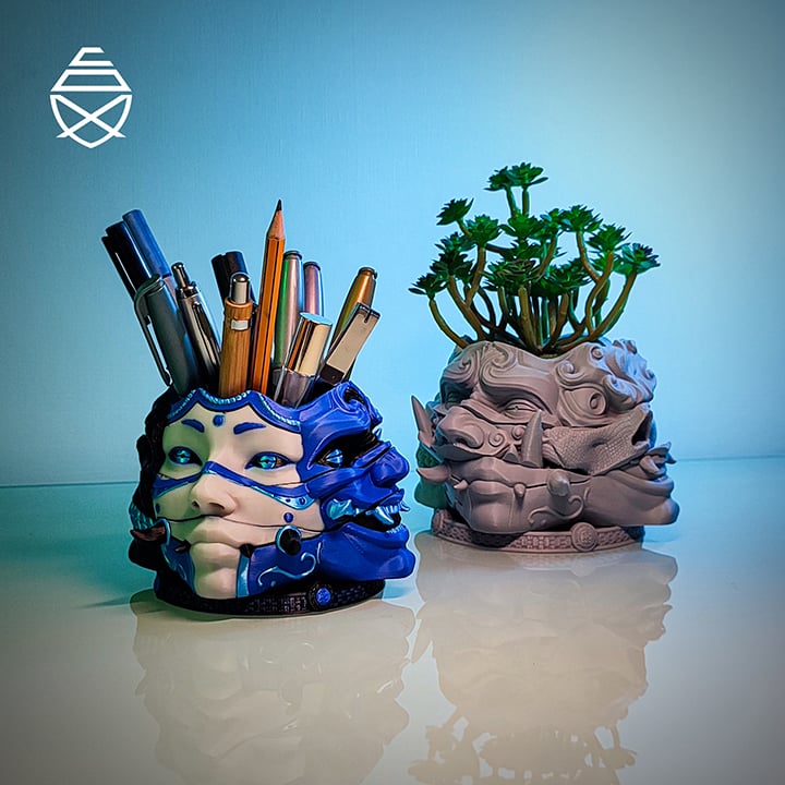 Yokai Blend Vase 3d model