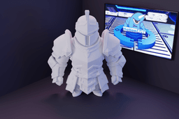 Cavaleiro medieval anão.stl 3d model