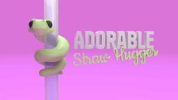 Lucky Snake Straw Hugger 3d model