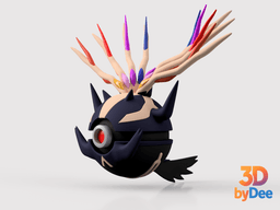 Xerneas Poke Ball 3d model