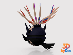 Xerneas Poke Ball 3d model