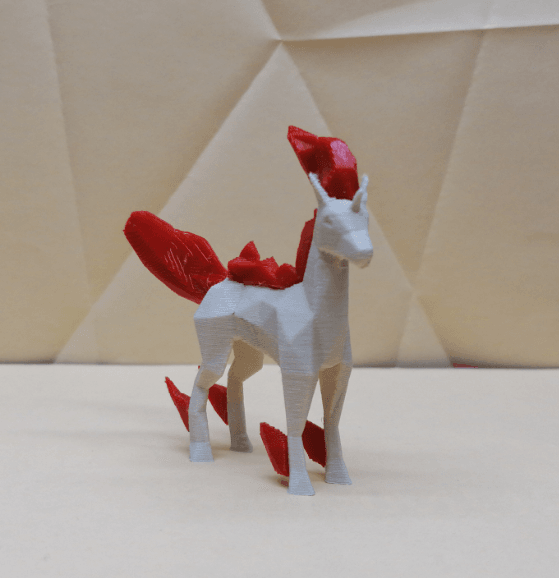 Rapidash Low Poly Pokemon 3d model