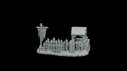 Frozen Watch Post STL - Printable D&D Tabletop Terrain 3d model