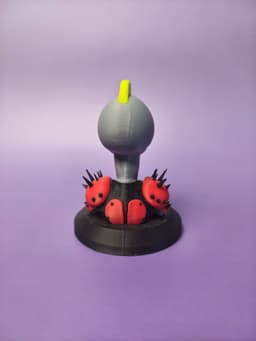 Road Warrior Grey Alien Bust 3d model