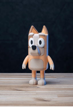 Chilli Heeler - Bluey Kit | No Supports, No AMS, No Glue 3d model