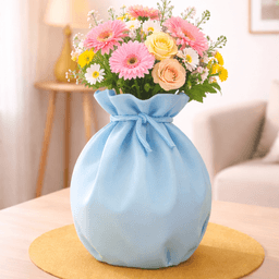 CLOTH POUCH VASE 3d model