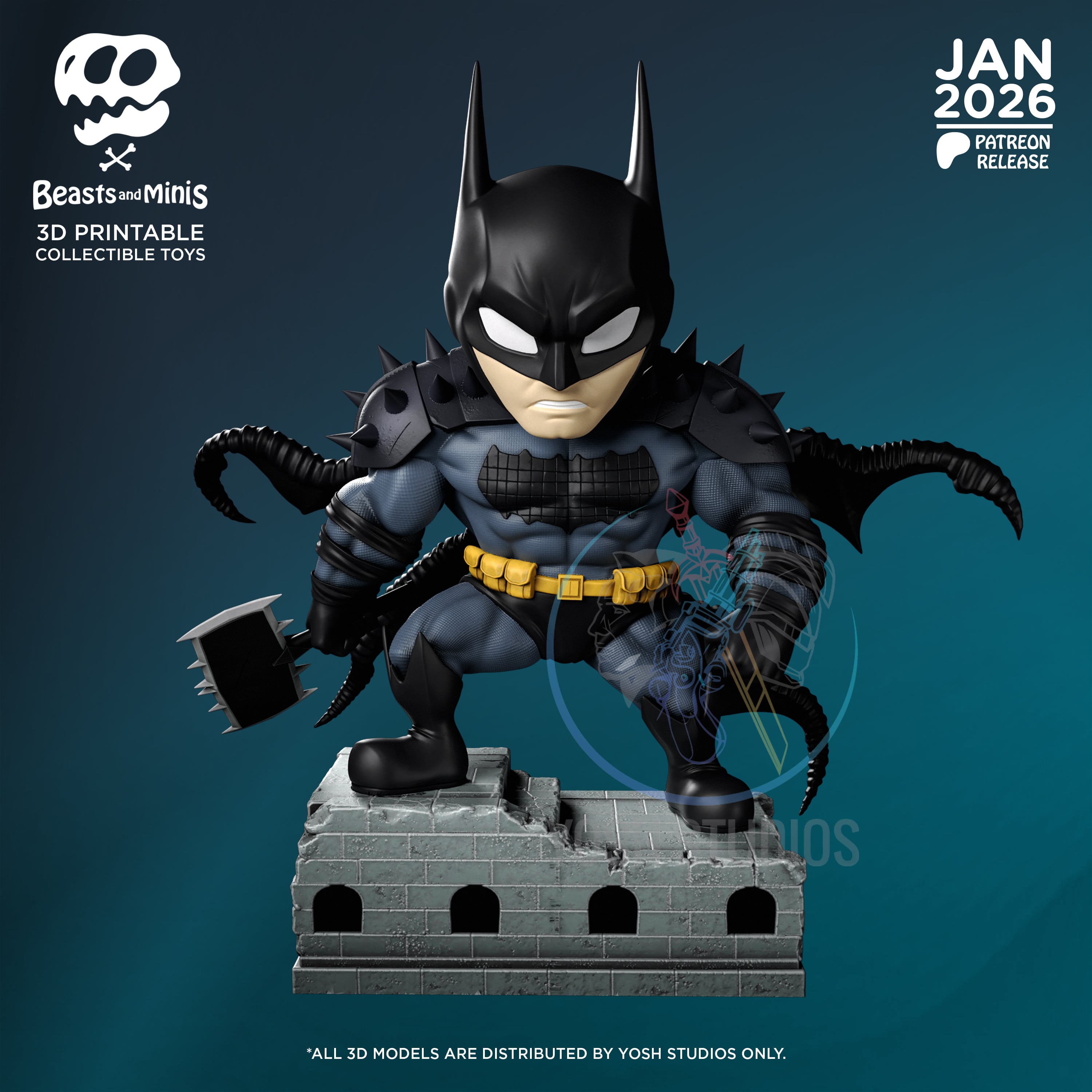 Absolute Detective 3D Printer File STL 3d model