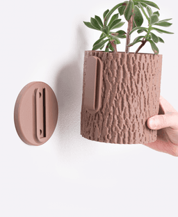 Tree Bark Planter 3d model