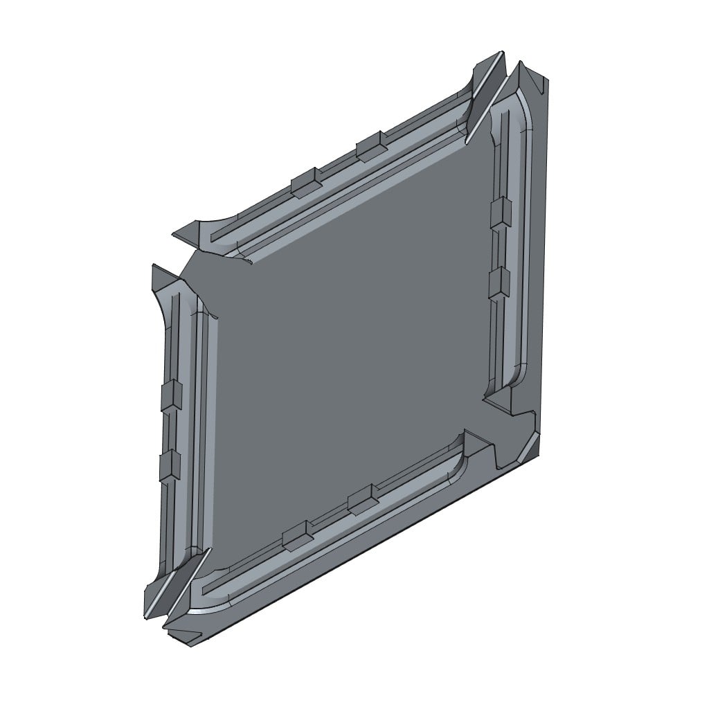 D-LOCK_BOX.2-2-B_BASE 3d model
