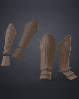 Ahsoka Tano's White Robe Armor - Ahsoka 3d model