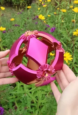 Gear Orb Fidget 3d model