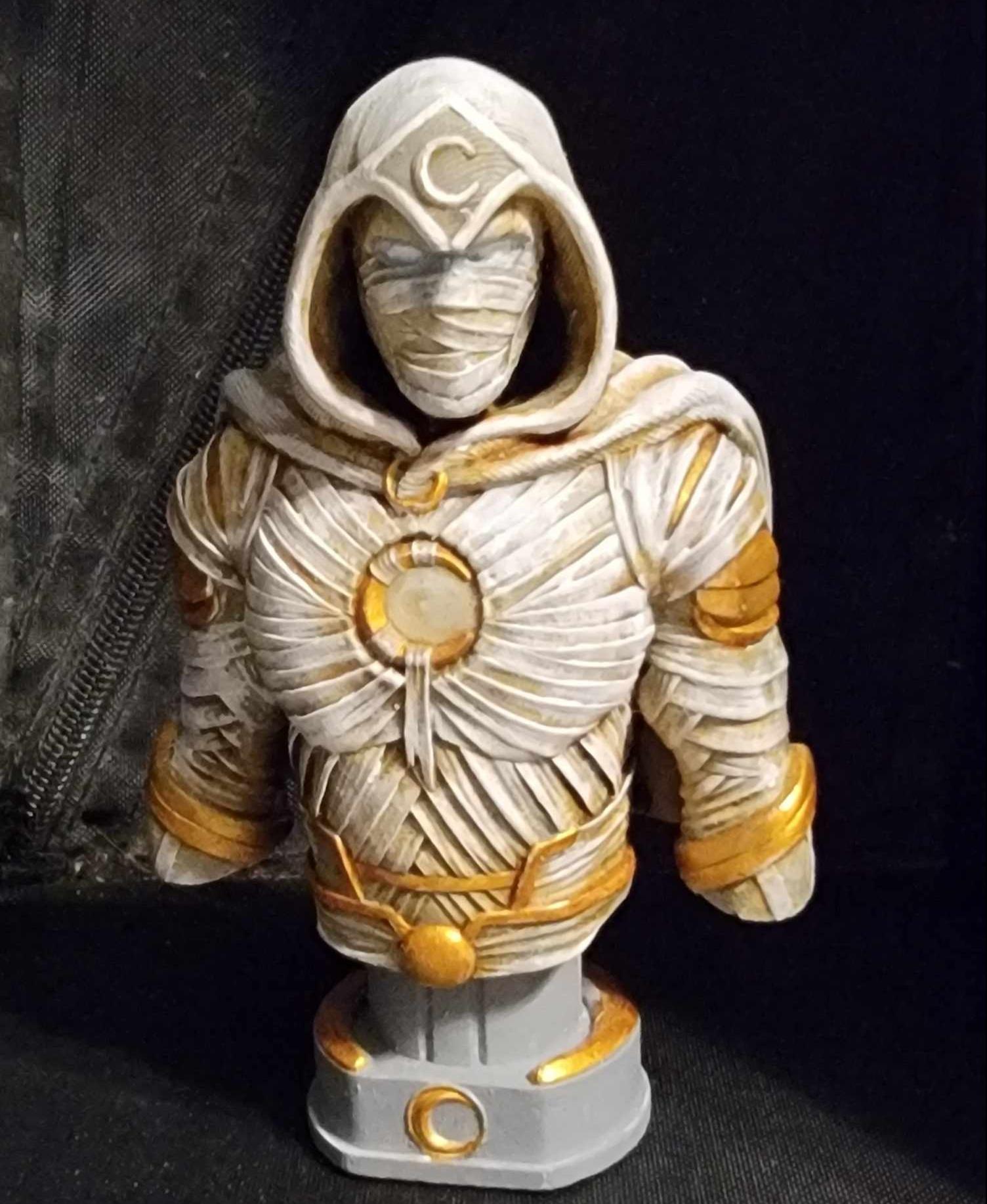 Moon Knight (Pre - Always been a Moon Knight fan and this bust is an extremely nice model! Thank you! - 3d model