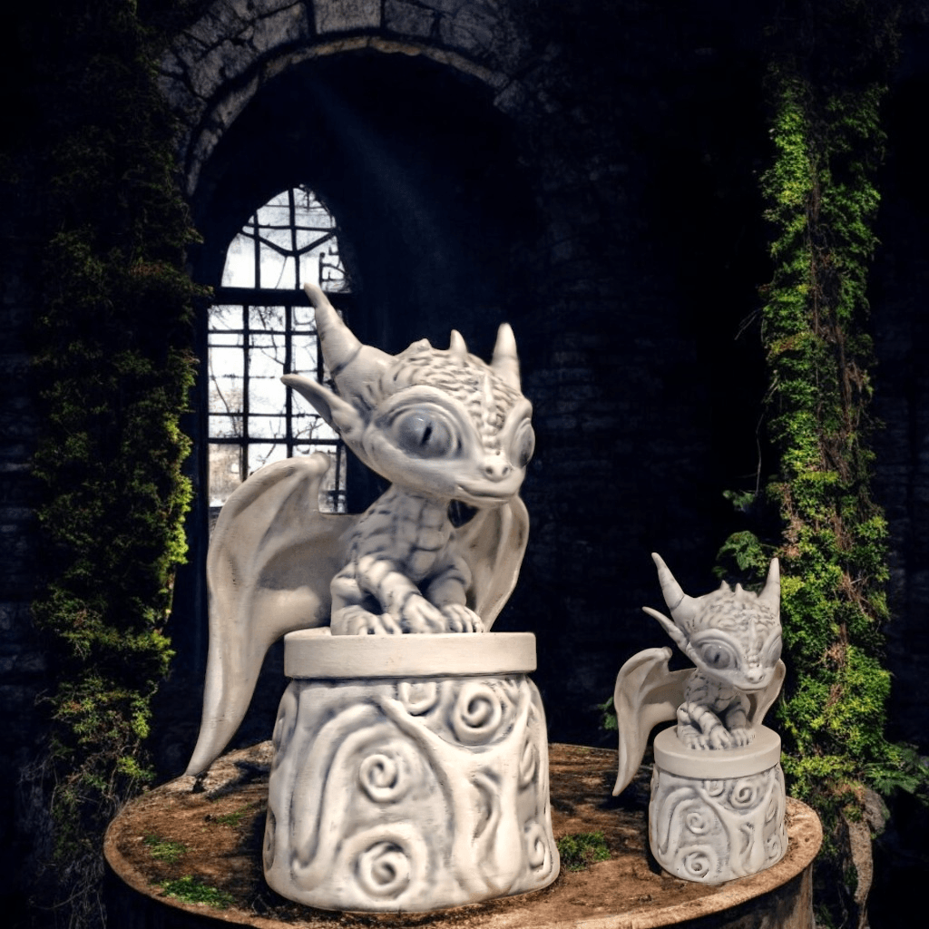 Baby Dragon Jar V2 3d model