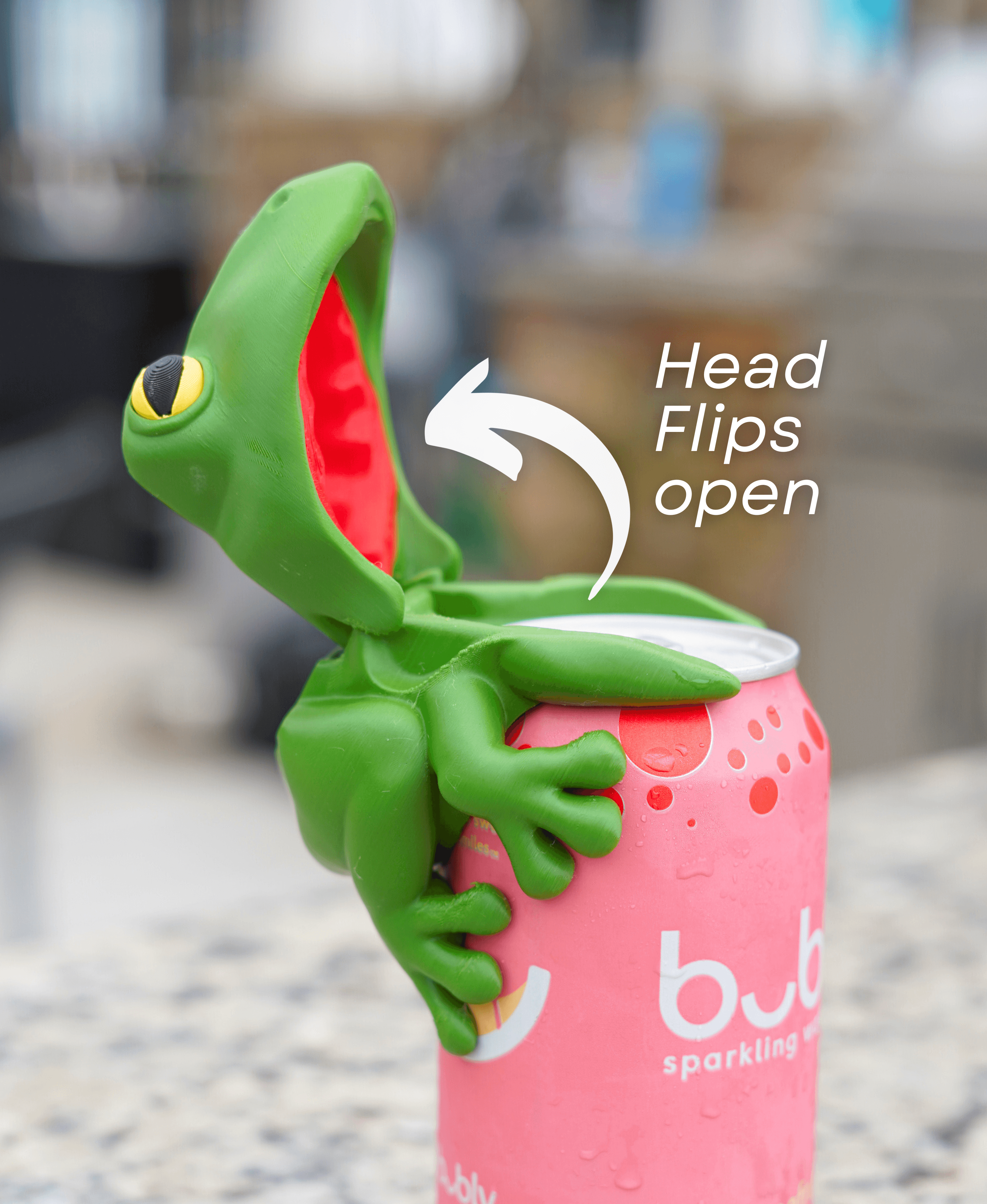 Fizzy Frog - Frog Can Cover 3d model