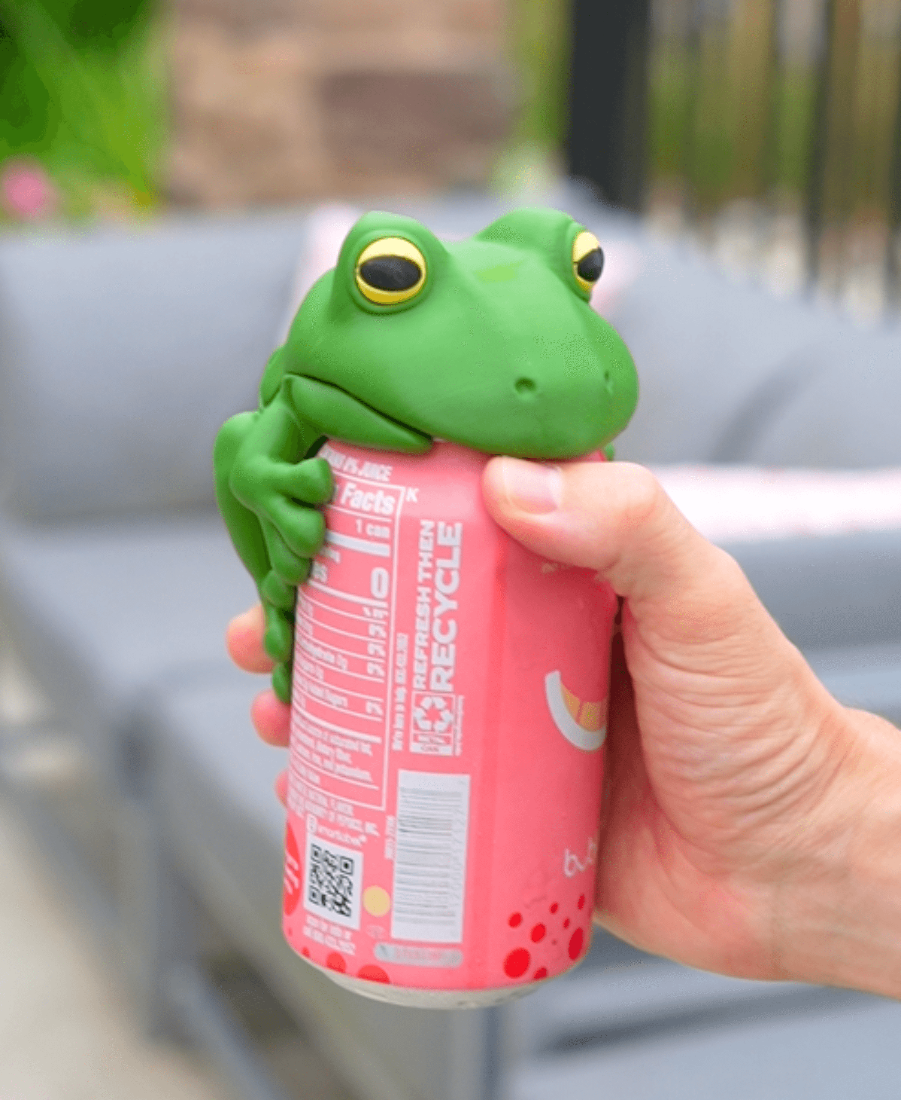 Fizzy Frog - Frog Can Cover 3d model