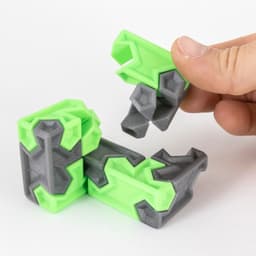 Tsugite Cube 2x2 Puzzle // Hypercube 3d model