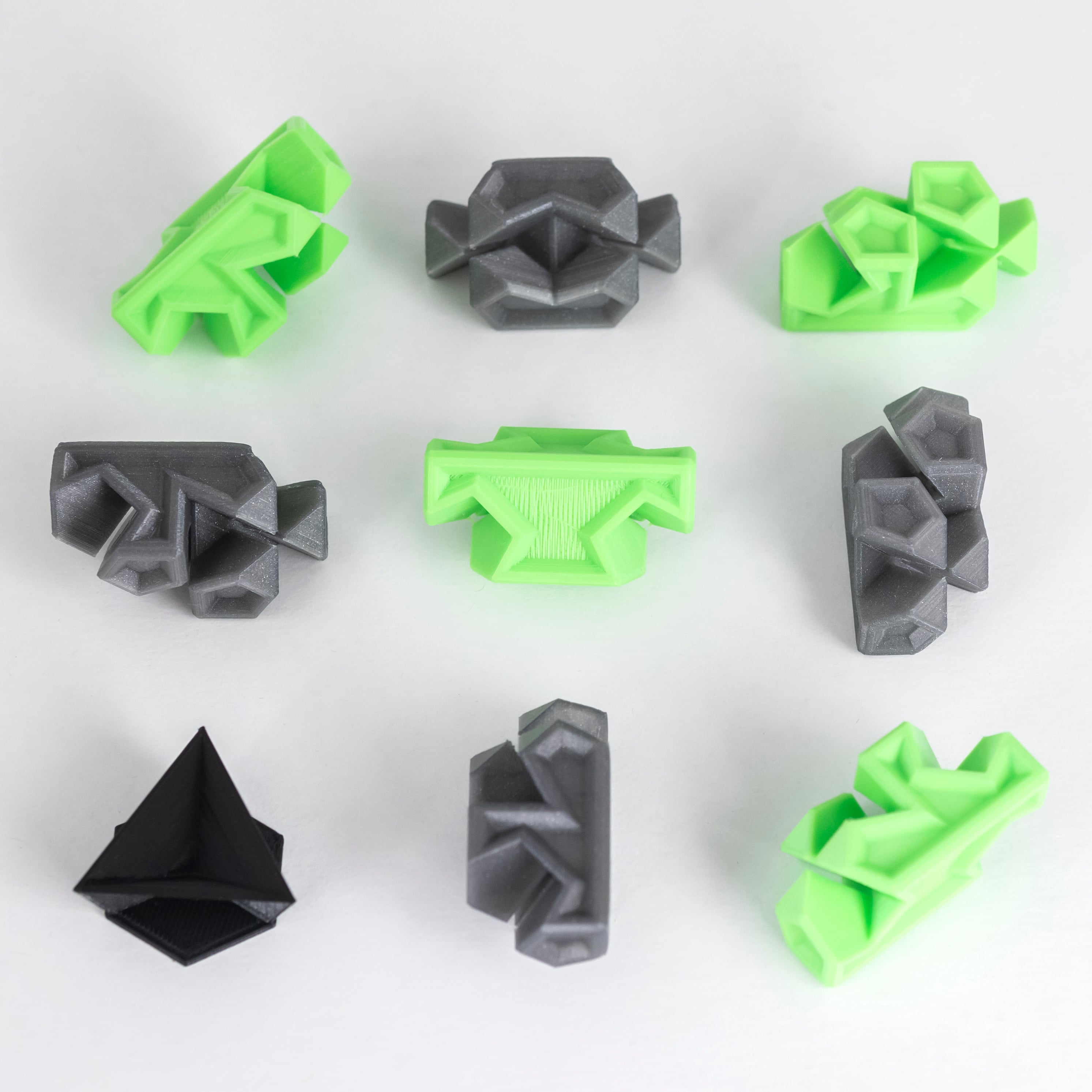 Tsugite Cube 2x2 Puzzle // Hypercube 3d model