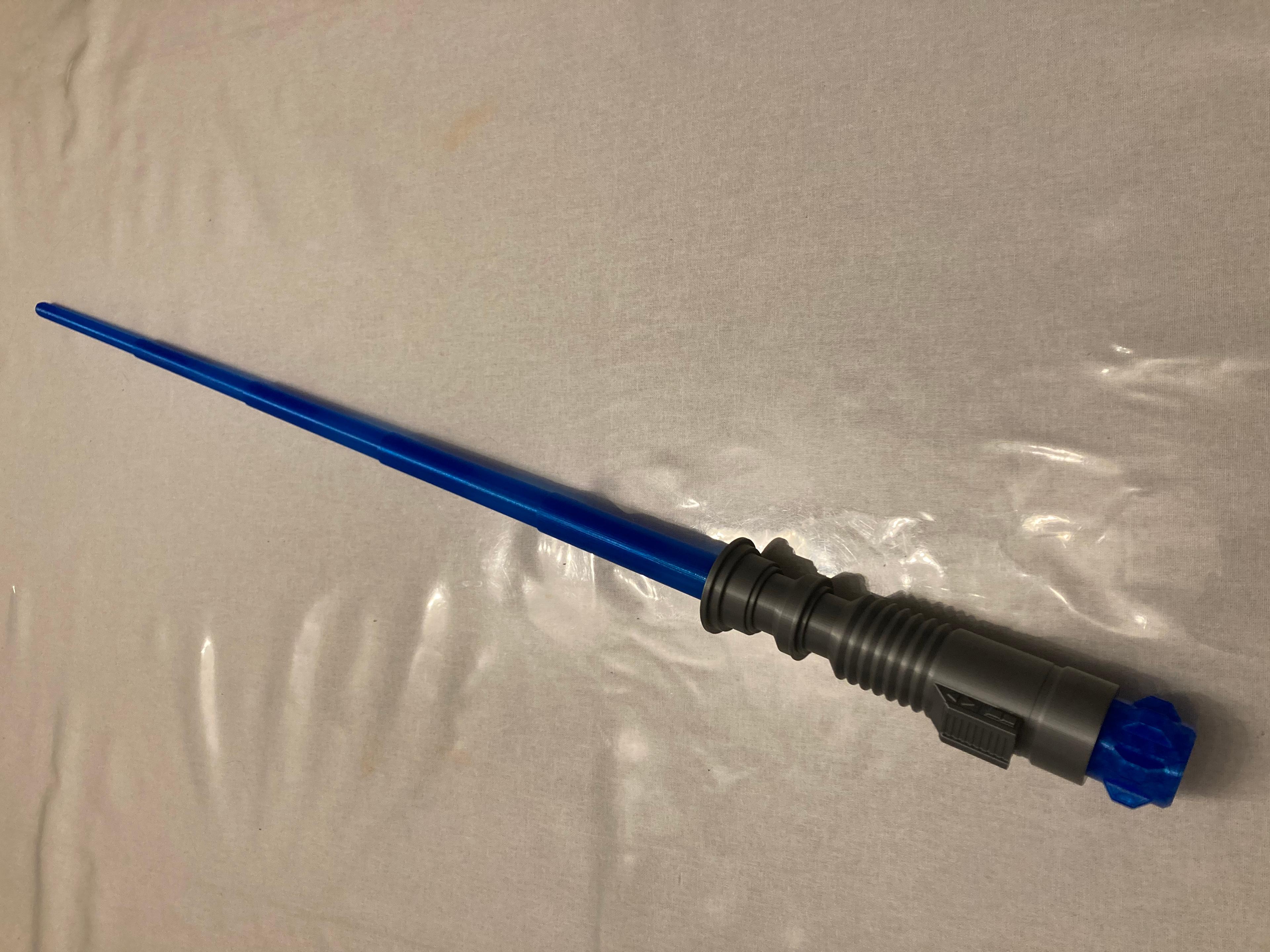 Collapsing Lightsaber - Great design & and easy to print! - 3d model