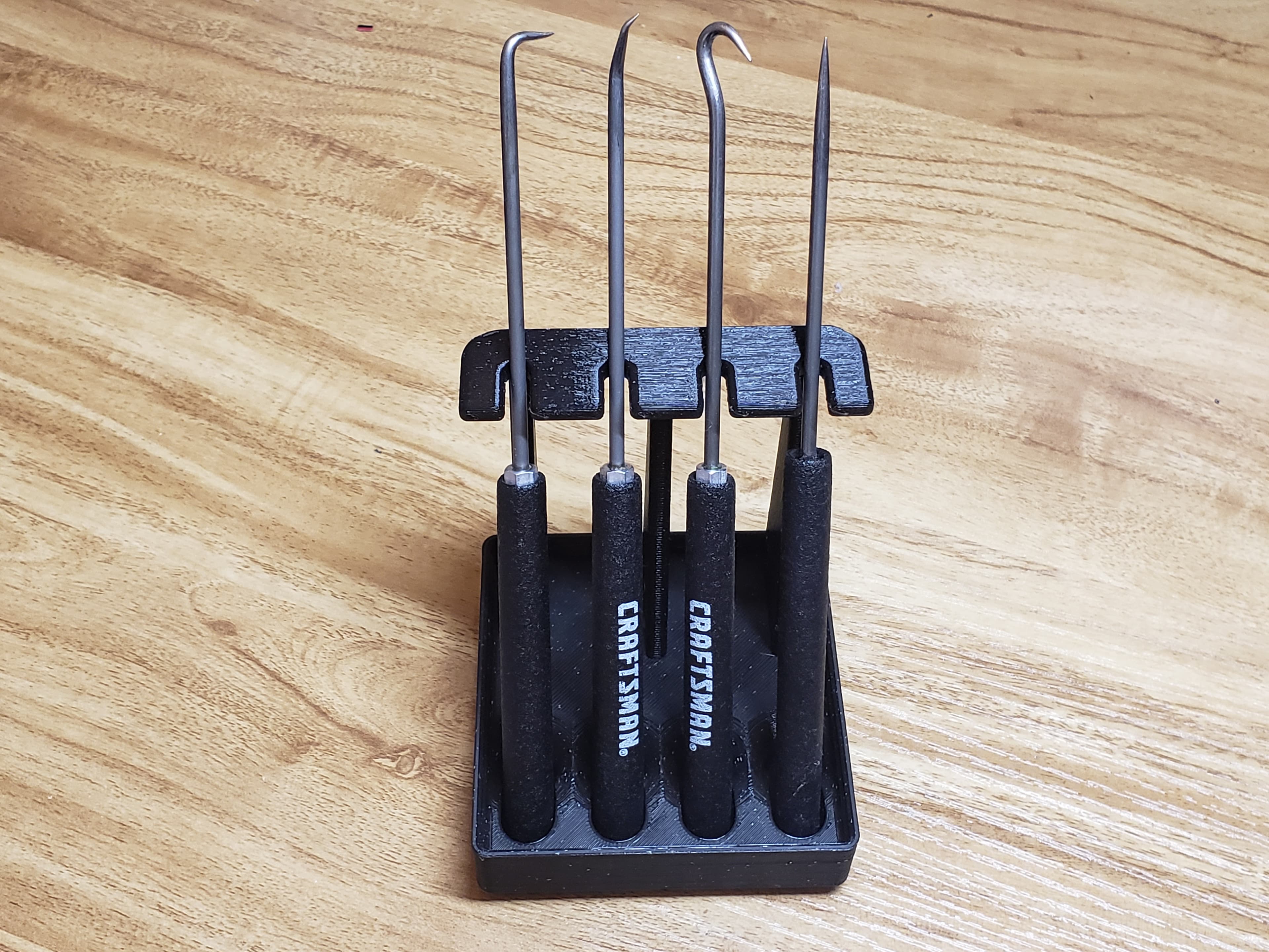 Gridfinity Craftsman Pick Holder 3d model