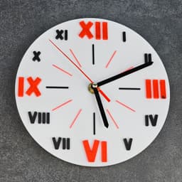 Modern Roman Clock Dial for Standard Clockwork 3d model