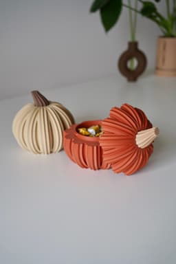 PUMFOLD minimalist pumpkin storage box I dose 3d model