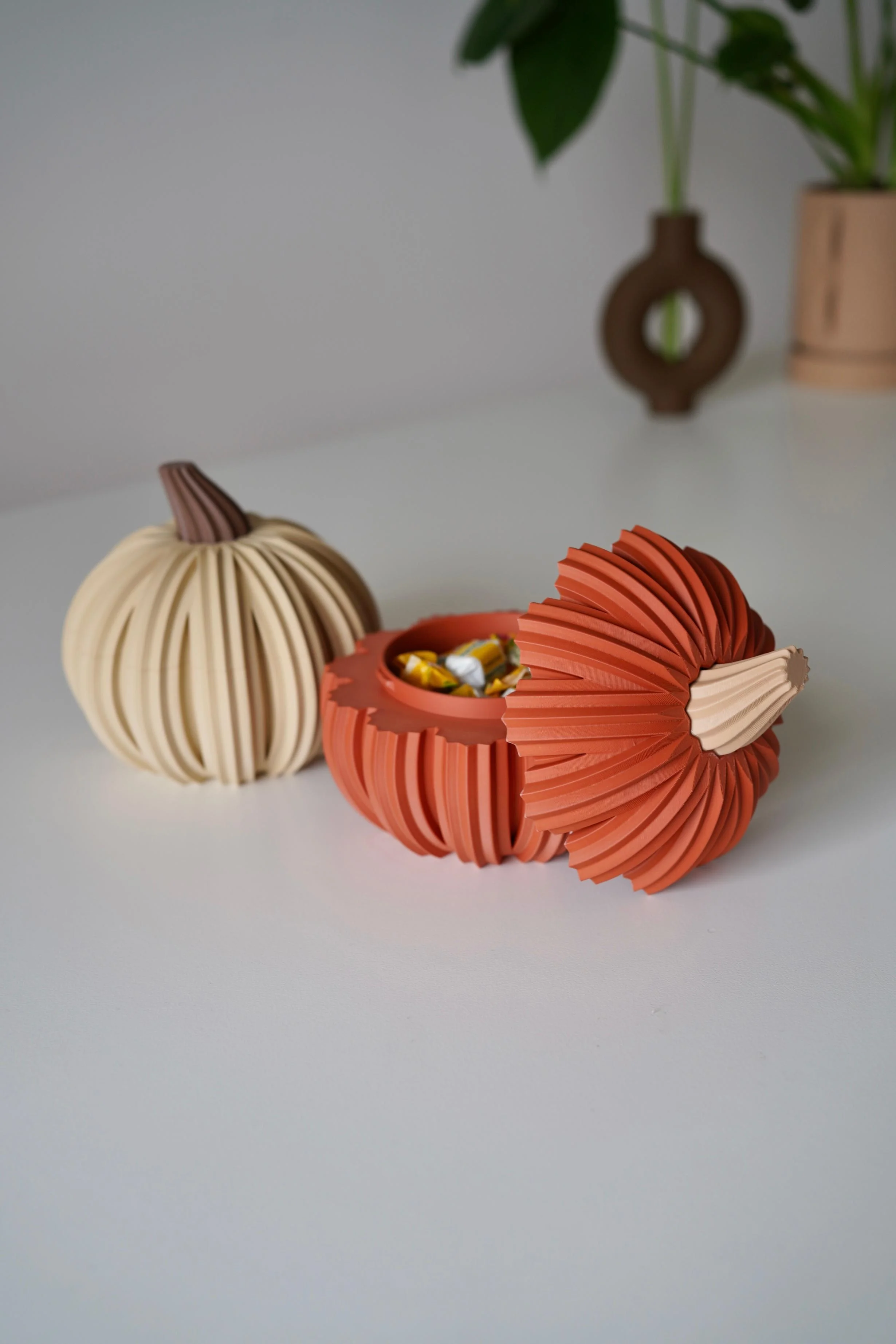 PUMFOLD minimalist pumpkin storage box I dose 3d model