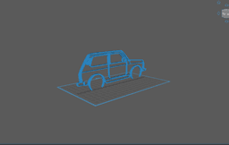 Lada - Niva Wall Art 3d model