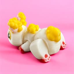 Hopcorn Bunny - Popcorn Box - Popcorn Clicker 3d model