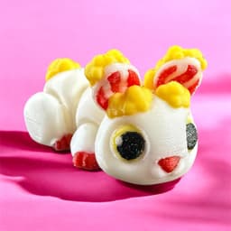 Hopcorn Bunny - Popcorn Box - Popcorn Clicker 3d model