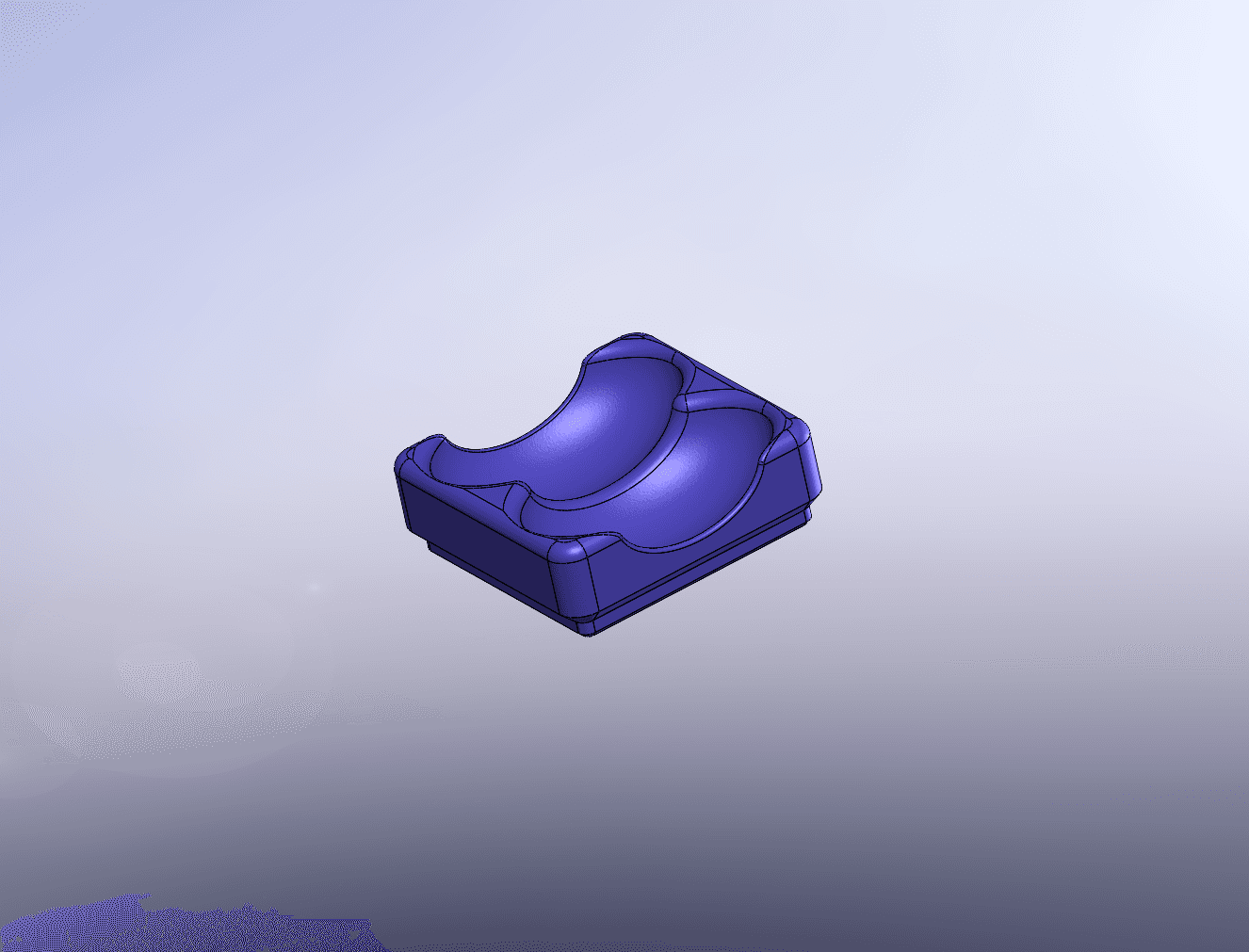 Gridfinity nutsack rack (15 mm) 3d model