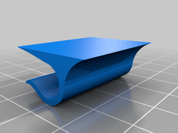 Nema23 cable holder cap for cnc 3d model