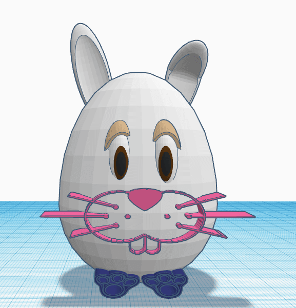 bunny egg.stl 3d model