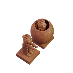 Philippine Barrel Woman 3d model