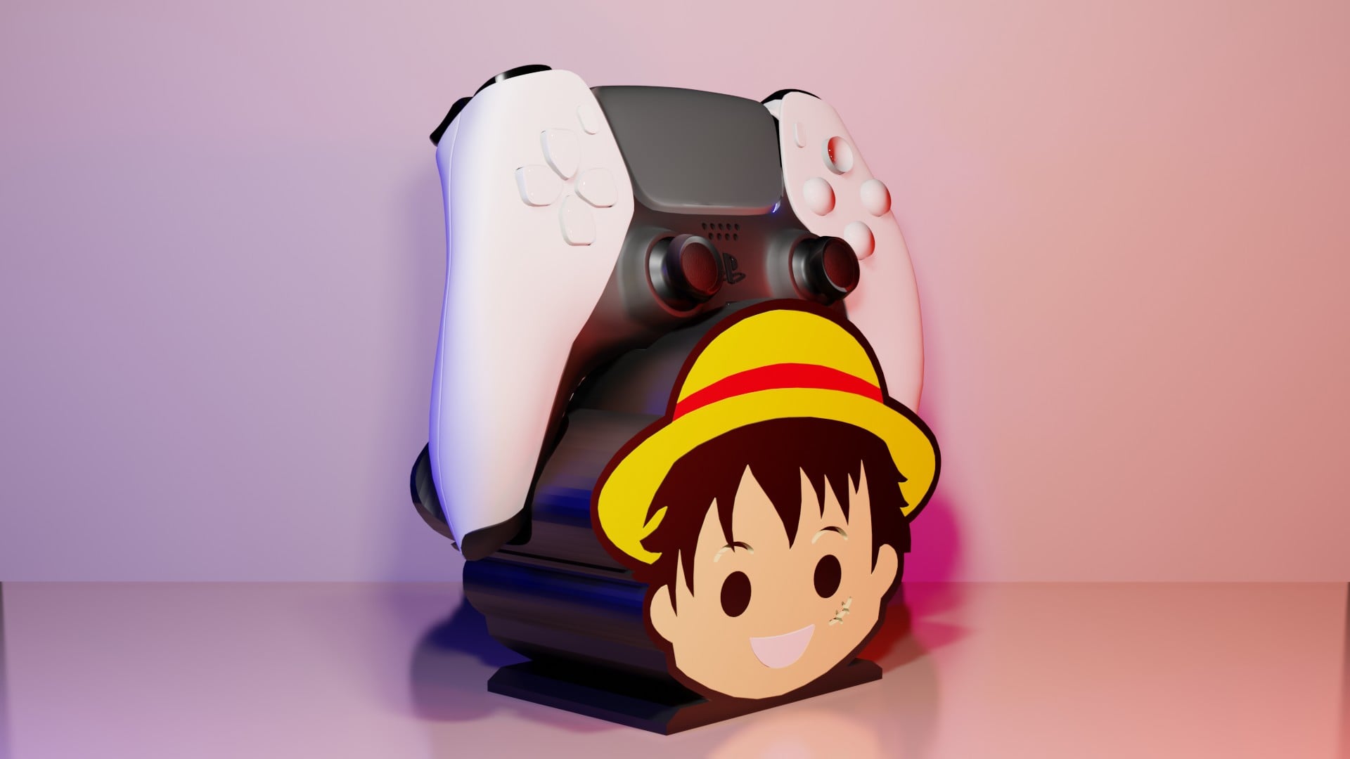 Luffy Controller Holder 3d model