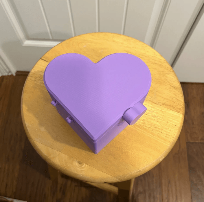 Heart Deck Box.3mf 3d model