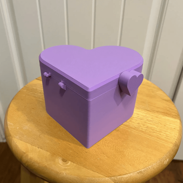 Heart Deck Box.3mf 3d model