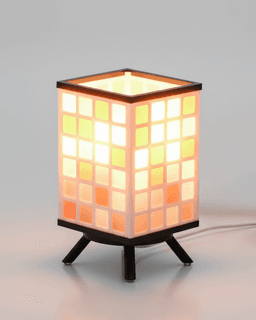 Vintage mosaic lamp 3d model