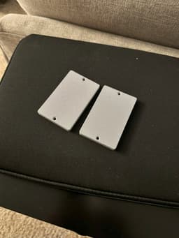 electrical box plate 3d model