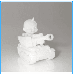 "General Junior" - The Baby Commander Tank 3d model