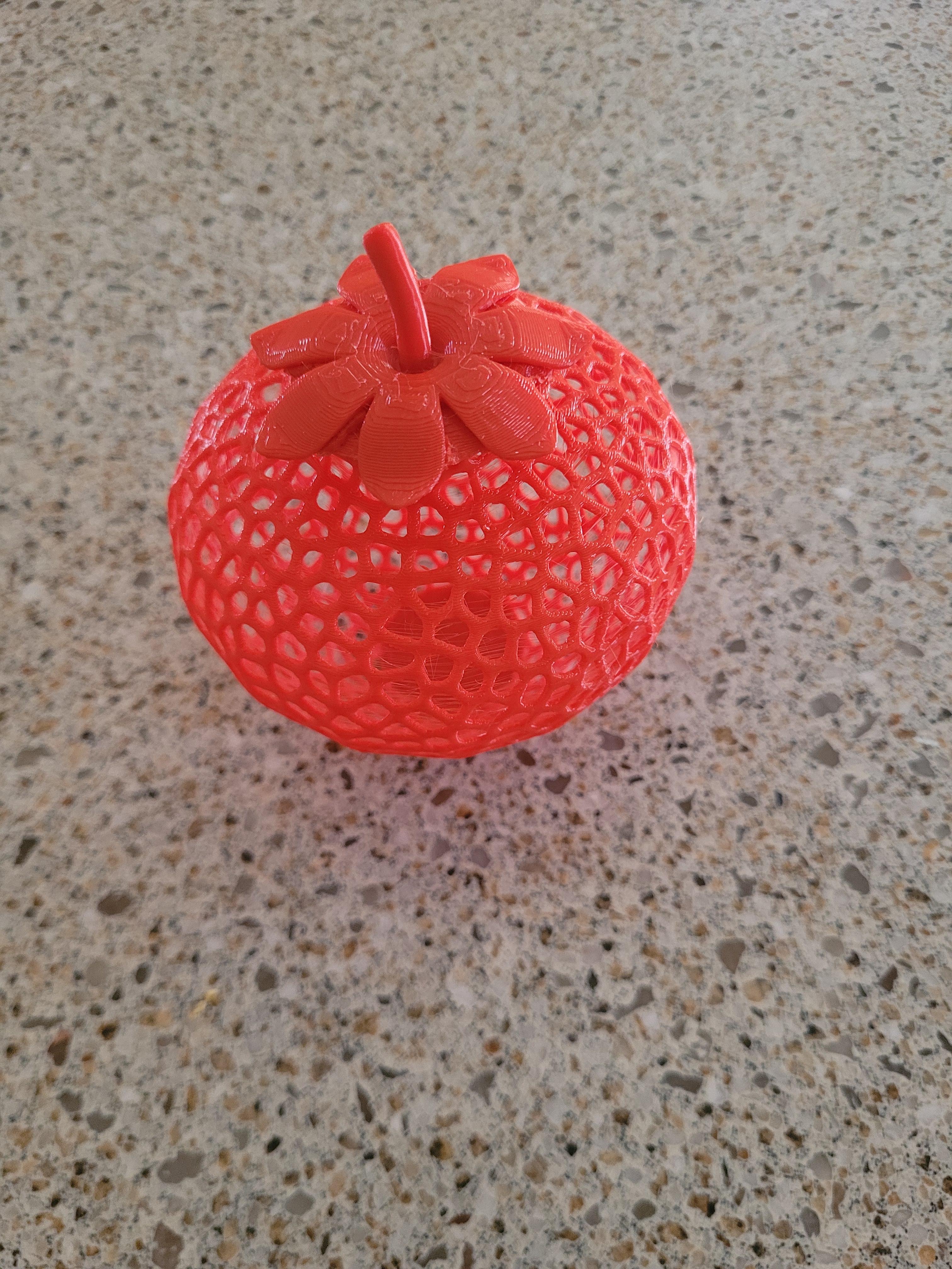 Strawberry Voronoi 3d model