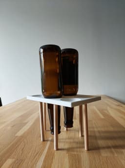 Egouttoir à bouteille / drip rack 3d model