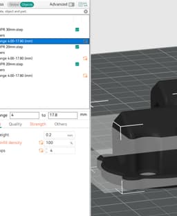 VRS Pedals P-HPR Haptic Pedal Reactor Mount 3d model
