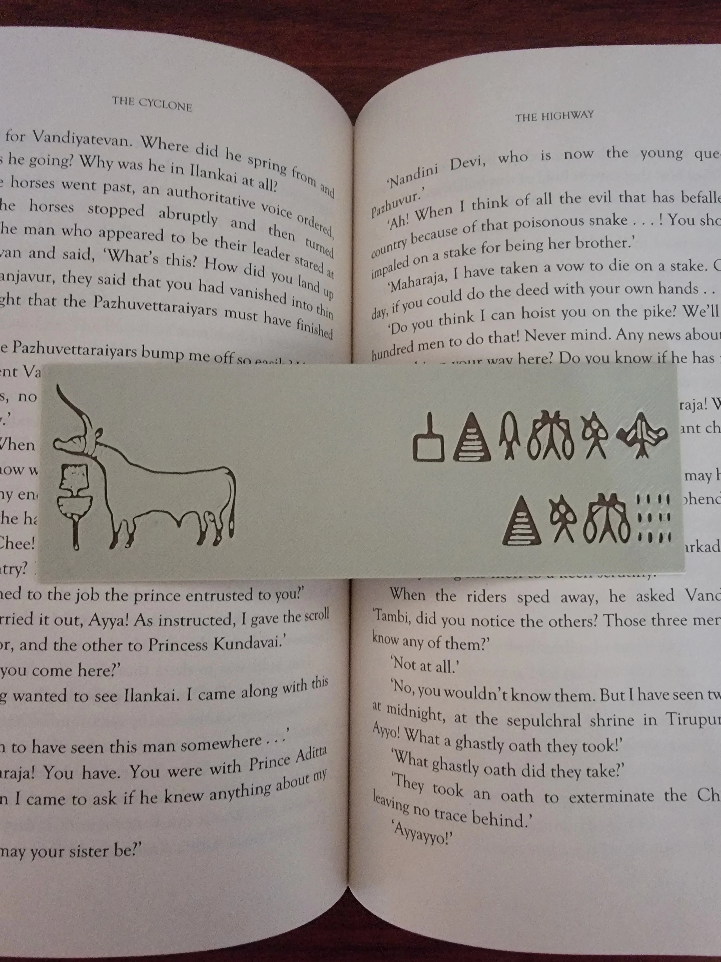 Indus Bookmark 3d model