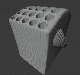 Sea Shell Cubby 3d model