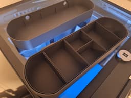 Multiboard trays with inserts 3d model
