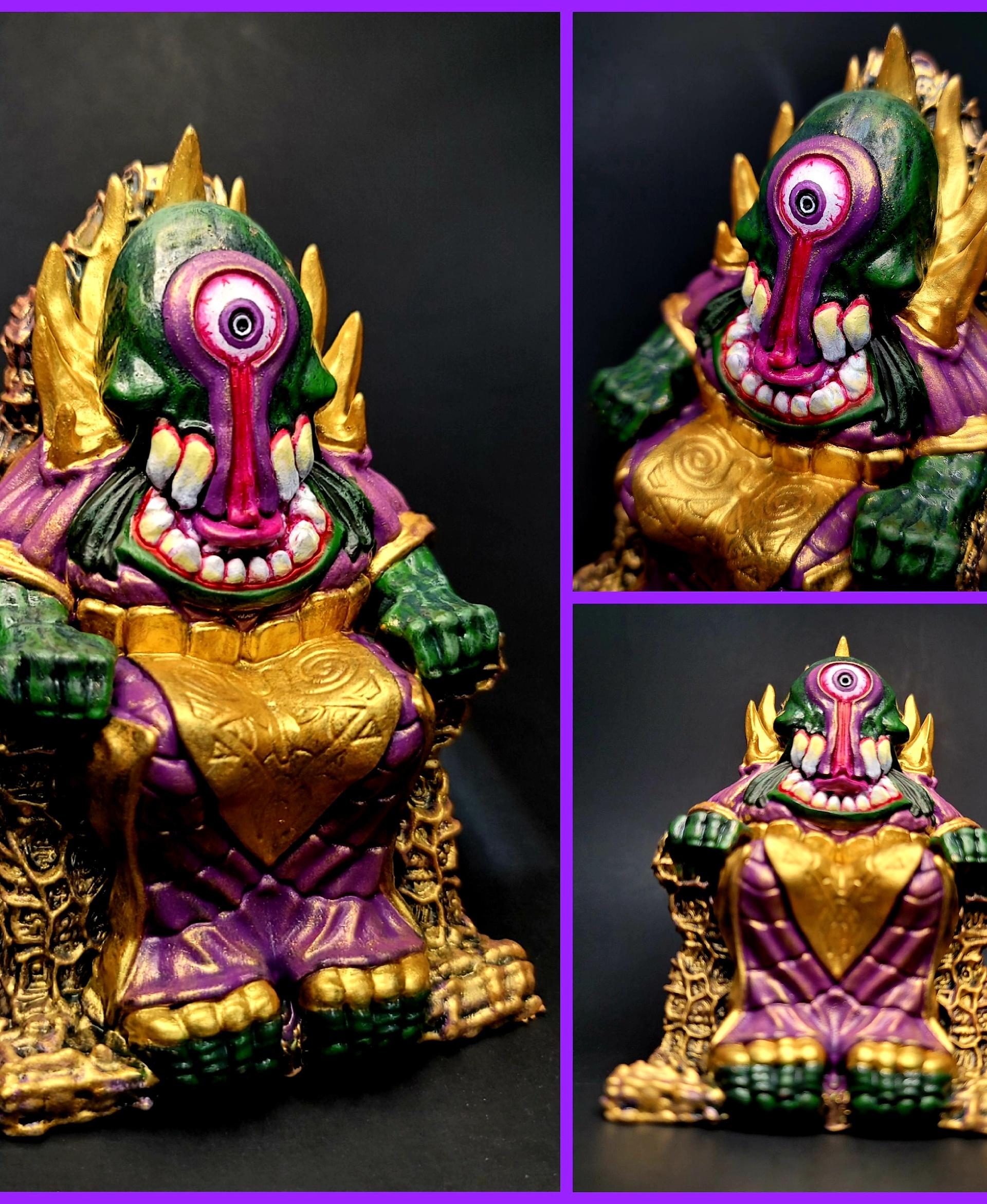 The Old Gods Statues 3d model